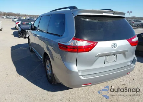 2015 Toyota Sienna Le 8 Passenger из США, поврежденный, VIN 5TDKK3DC0FS534436